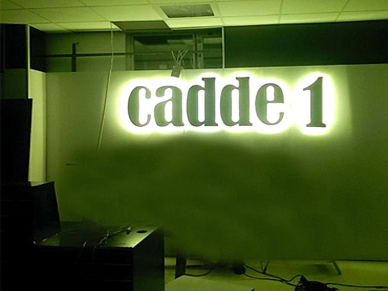 Alüminyum ic mekan isikli kutu harf