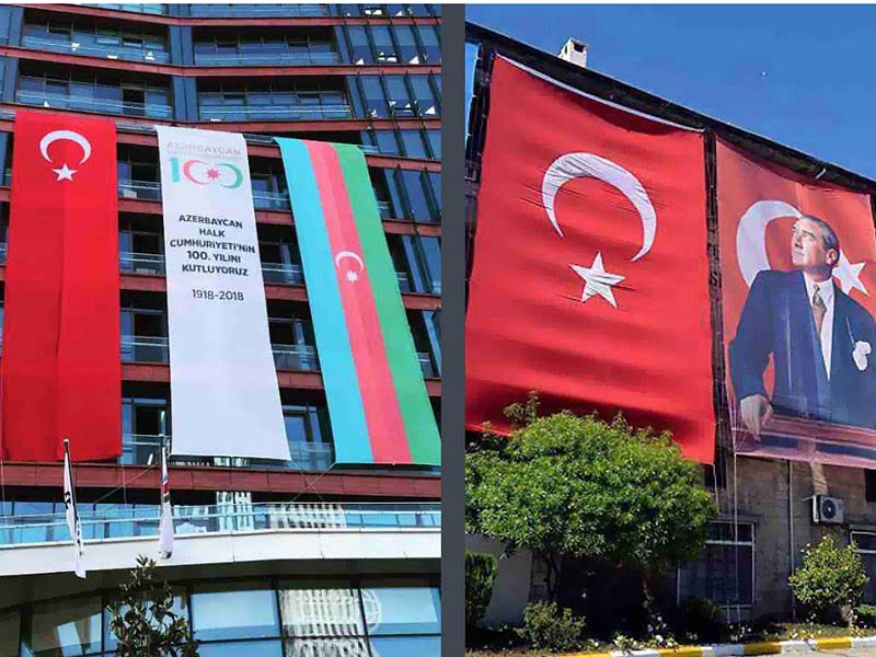 büyük cephe bayragi