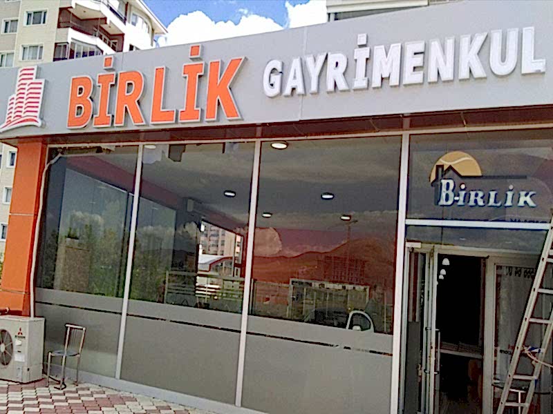 fileli paslanmaz kutu harf tabela