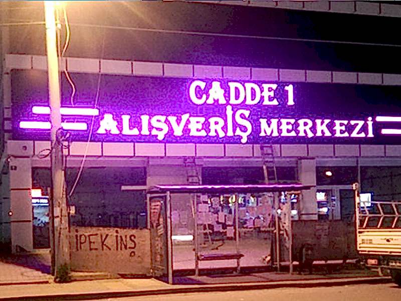 isikli özel renk ledli tabela