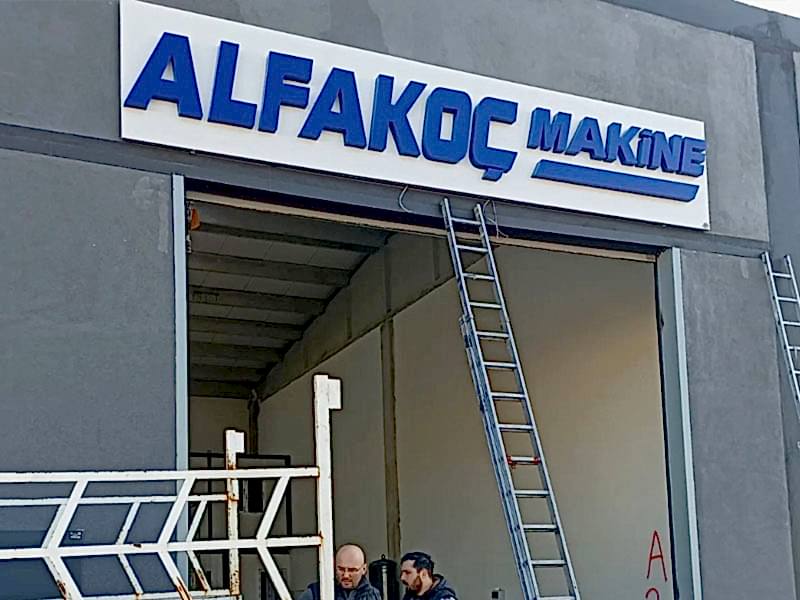 Kurumsal Kutu harf tabela isikli