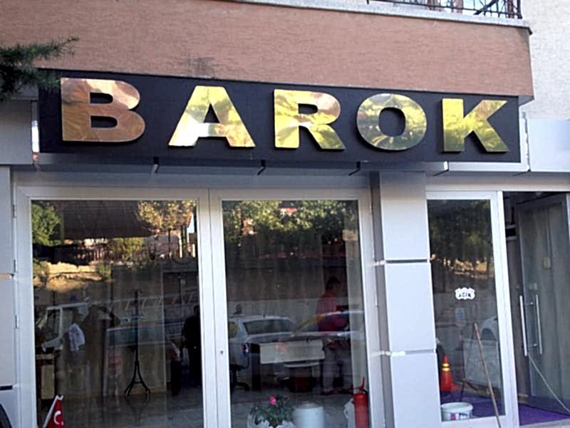 paslanmaz krom kutu harf tabela