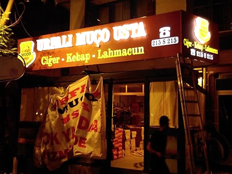 pleksi kutu harf tabela