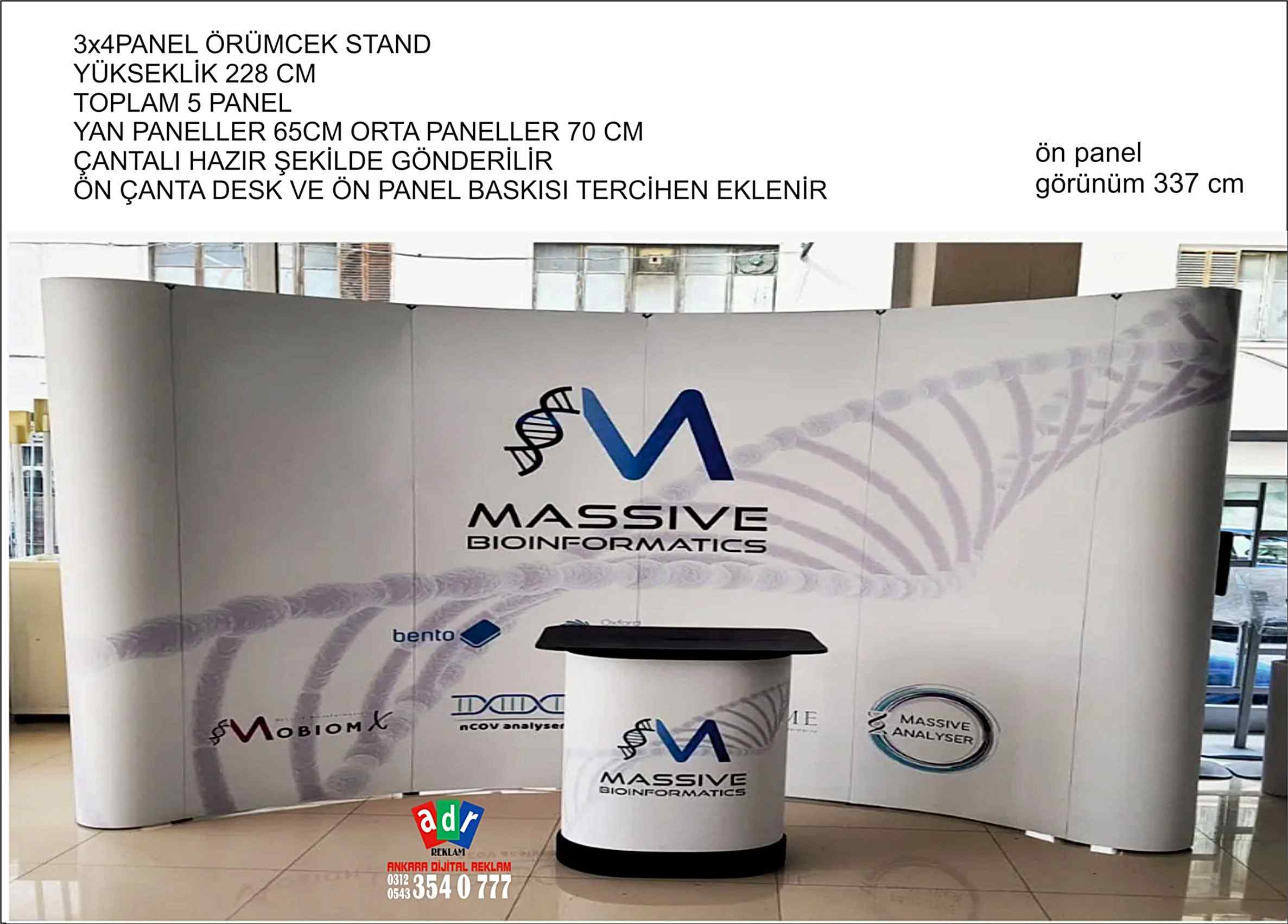 ÖRÜMCEK STAND 4X3